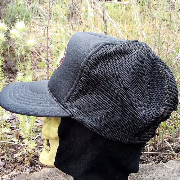 Deadstock Vintage Peterbilt Trucking Patch Snap Back Trucker Hat - Picture 2 of 5